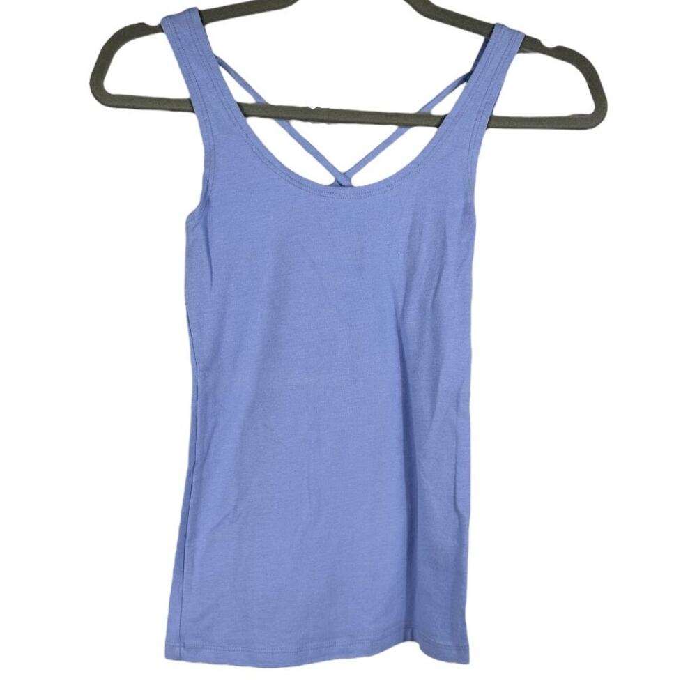 Frenchi Light Blue Sleeveless Top Size XS